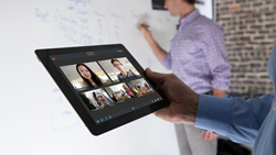 Fuze cloud video conferencing on iPad