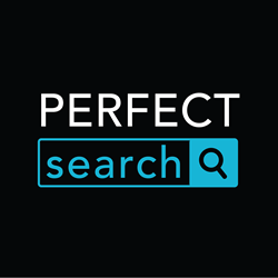 Perfect Search Media rebrand new website design logo