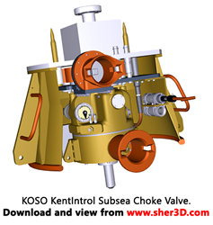 KOSO KentIntrol Subsea Choke Valve