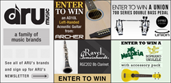 ARU Music. Signup up for the Newsletter to stay up-to-date on new instruments, contests and more! http://arumusic.com/