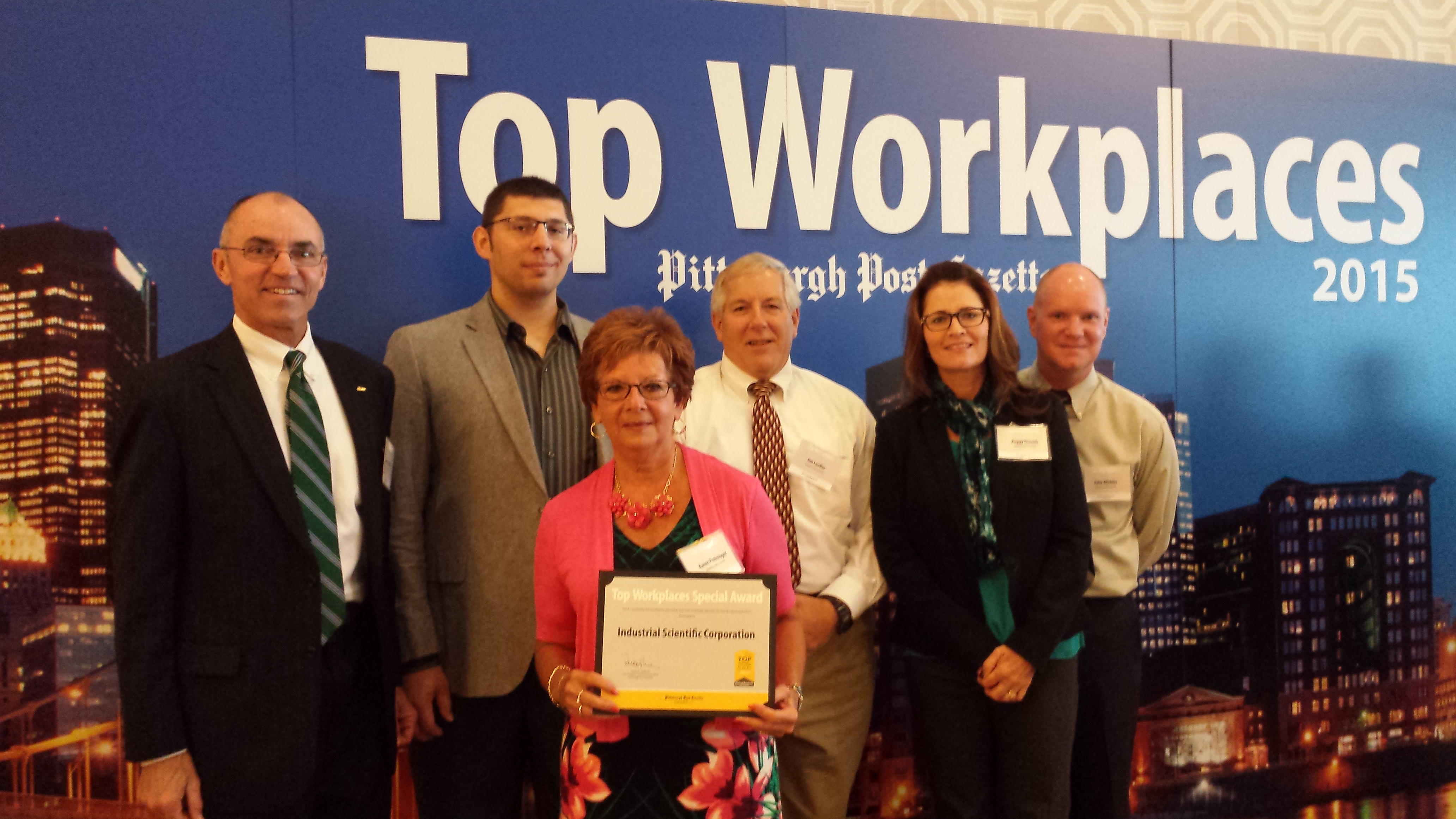 Industrial Scientific Named a Top Workplace in Pittsburgh