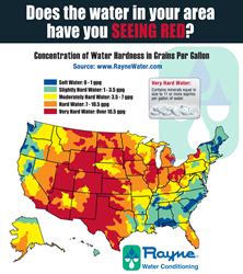 National Water Hardness Map