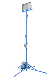 20' Extendable Quadpod Mounted LED Work Light
