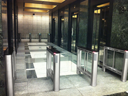 Barrier turnstiles from Smarter Security for High-rise security