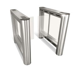 Fastlane Glassgate 150 optical turnstile for entry security