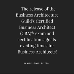 Certified Business Architect (CBA)® program