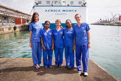 Mercy Ships volunteers embarked on a 20 city tour throughout Madagascar, teaching local surgical teams about the WHO SAFE Surgical Checklist, which has been proven to decrease operating room mortality by about 50%.