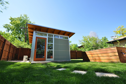 A 10-foot by 12-foot Home Office from Studio-Shed.com