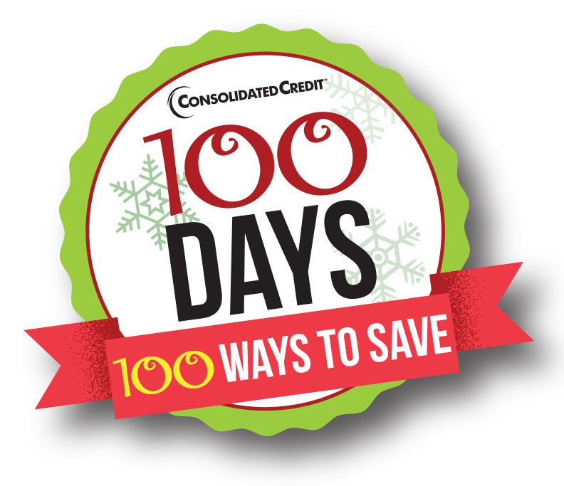 100 Days Until Christmas Consolidated Credit Provides 100 Ways To Save 