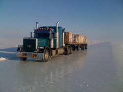 Long haul truck field test Full Torque Diesel Fuel Improver Alaska Ice Roads