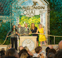 THE RIBBON FELL, accompanied by the cheers and unbridled enthusiasm of those gathered for the occasion, and all of which signaled the opening of the new Narconon Ojai.