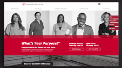 One view of Austin & Williams' new marketing campaign for Metropolitan College of New York