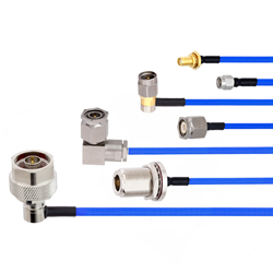 Fairview Microwave Debuts Brand New Low Profile Right Angle High Performance Flexible Cables