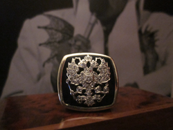Elvis Presley's famous Russian Tsar crest ring - a gift from his father