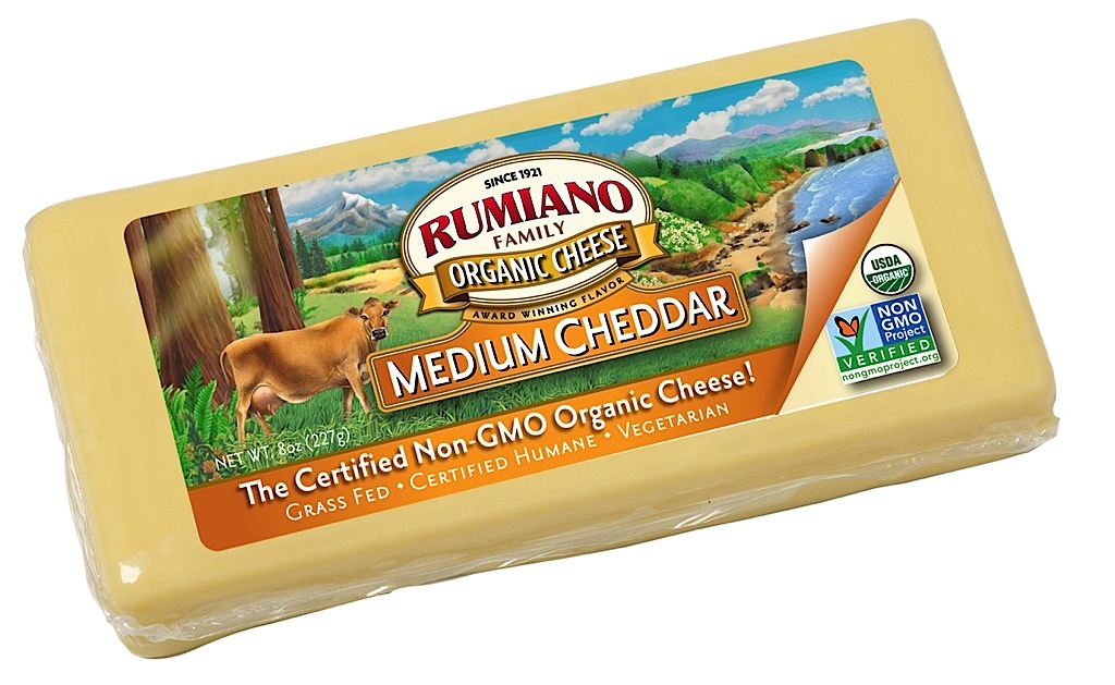 Rumiano Family Organic Grass Fed Cheese 30% Higher in Omega-3’s