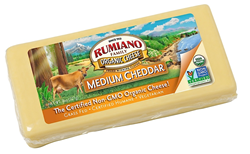Rumiano Family Organic Medium Cheddar Cheese