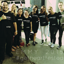 Photo of PULs Test Team at Pre-Emmy Event 2015