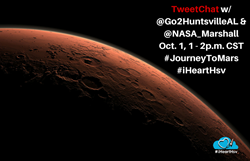 Join the Huntsville CVB and NASA Marshall Space Flight Center for a TweetChat on the real life journey to Mars