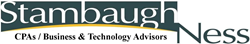 Stambaugh Ness CPAs / Business & Technology Advisors