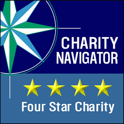 Charity Navigator 4 Star Rating