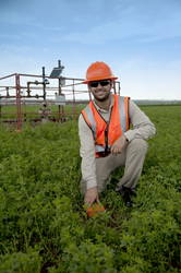 GroundMetrics team member