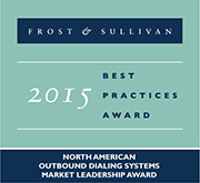 Frost & Sullivan 2015 Market Leader Award