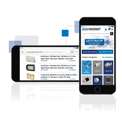 Pasternack Launches Mobile-Friendly Version of Pasternack.com