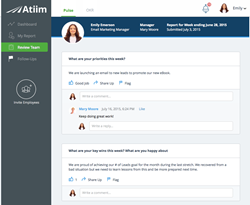 Atiim Pulse Report - Employee Feedback App