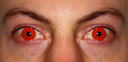 Cosmetic Contact Lens, Red