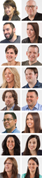 The 16 employees Austin & Williams has hired or promoted.
