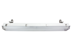 Hazardous Area Fluorescent Light Fixture with 8 Stainless Steel Latches