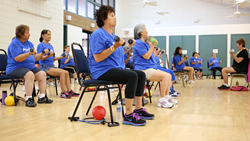 Siver&Fit members working out