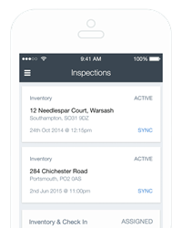 Property inspection app