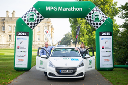 Peugeot 208 wins real-world 2015 MPG Marathon