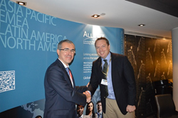 Antonio Paula Varela with Alliott Group CEO James Hickey in New York