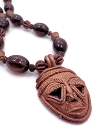 The Masks We Wear from Jewelry by Andrea worn by Emily Deschanel on the FOX Network's "Bones"