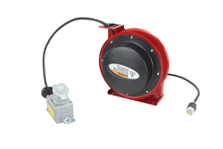 Explosion Proof Tool Tap Reel with a Twist Lock Receptacle