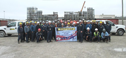 Safway team at Phillips refinery