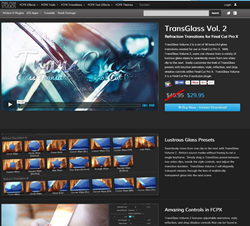 Pixel Film Studios TransGlass Volume 2 Plugin.