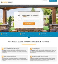projectquote home