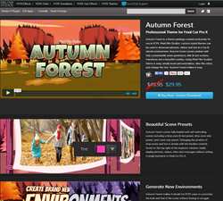 Pixel Film Studios Autumn Forest Plugin.