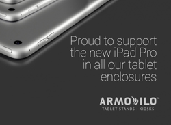 Armodilo Tablet Enclosures and Stands Support the iPad Pro