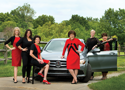 KVC Gala event chairs Bonne Illig and her team from Leawood, Kansas private jeweler VanBrock
