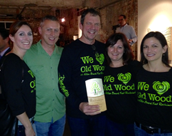 The Pioneer Millworks team accepts the FSC Leadership Award in Washington, D.C.