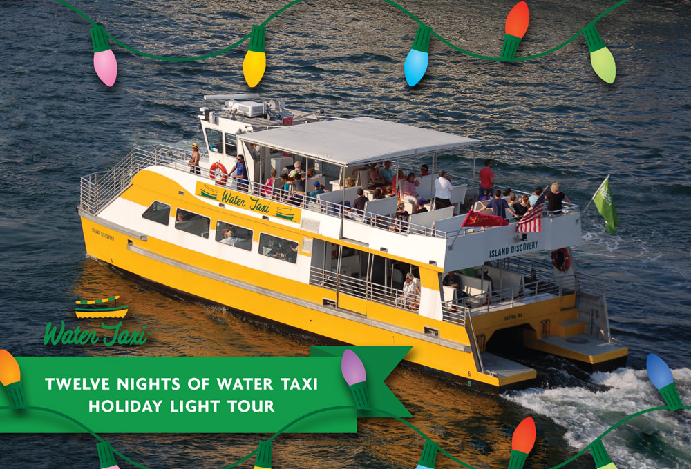 Water Taxi Announces Special Holiday Light Tour The “Twelve Nights of