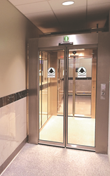Kaba Exit Lane Breach Control at CHO