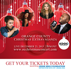 The Orange County Christmas Extravaganza 2015 will be nationally broadcast and feature American Idols Ruben Studdard and Kris Allen, along with Idol alums Ayla Brown, Paris Bennett, Pia Toscano, Elliott Yamin, Tamyra Gray
