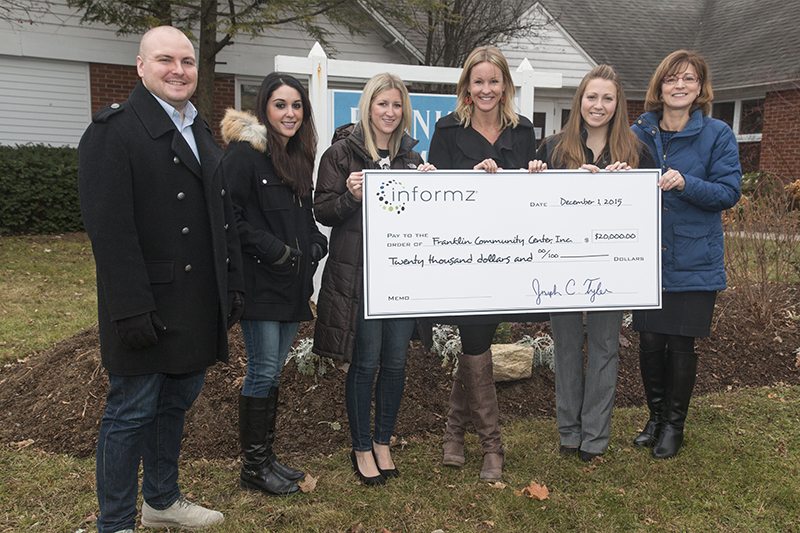 Informz Contributes 20,000 to Franklin Community Center on GivingTuesday