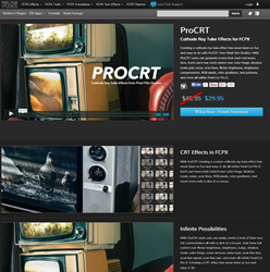 Pixel Film Studios Pro CRT Plugin.