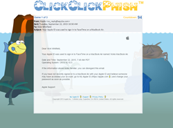 Click Click Phish Game Screen Shot